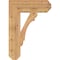Ekena Millwork Olympic Craftsman Smooth Bracket, Western Red Cedar, 5 1/2"W x 20"D x 28"H BKT06X20X28OLY04SWR - alternate 3